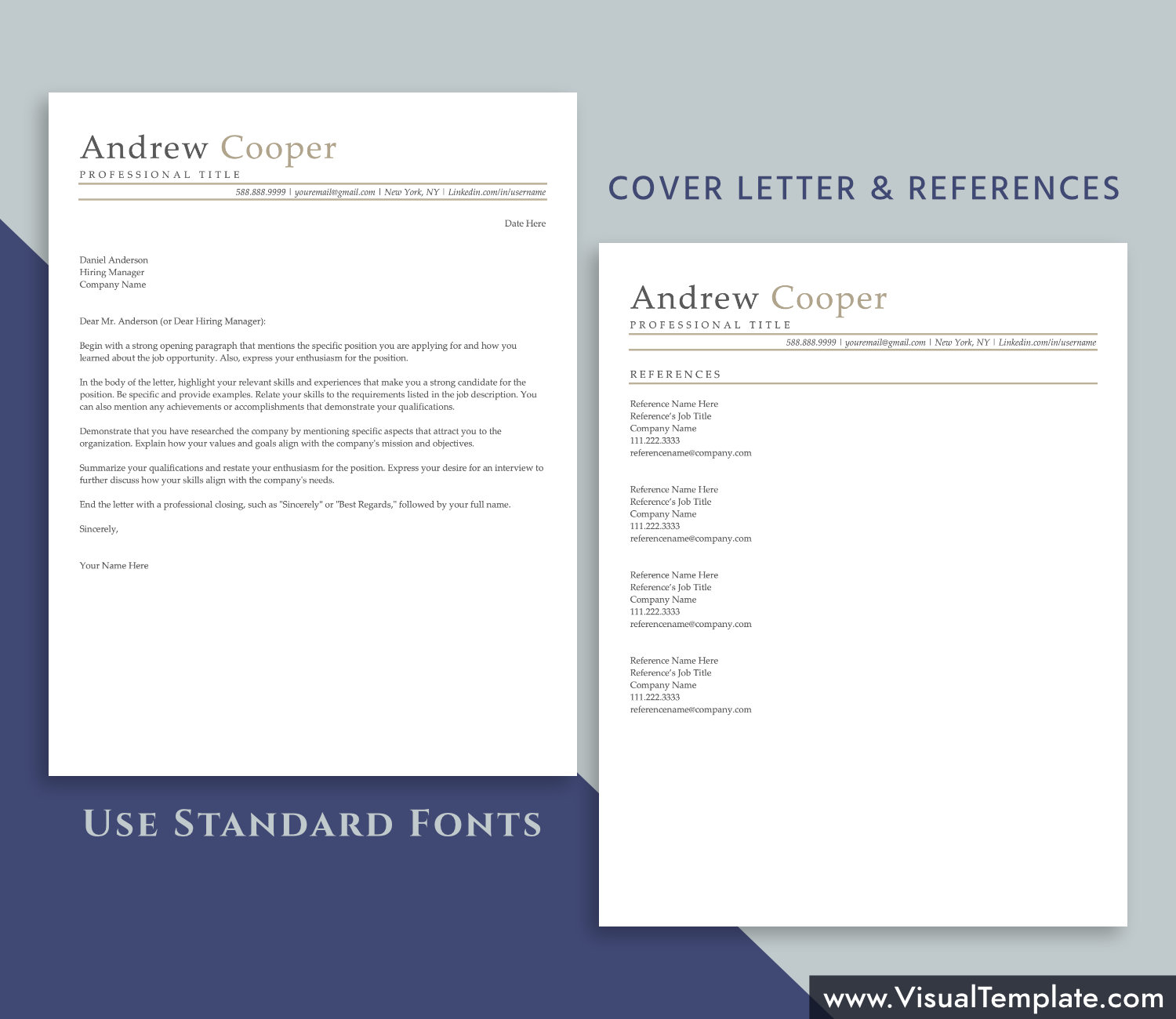 visualtemplate.com-ATS Resume Template