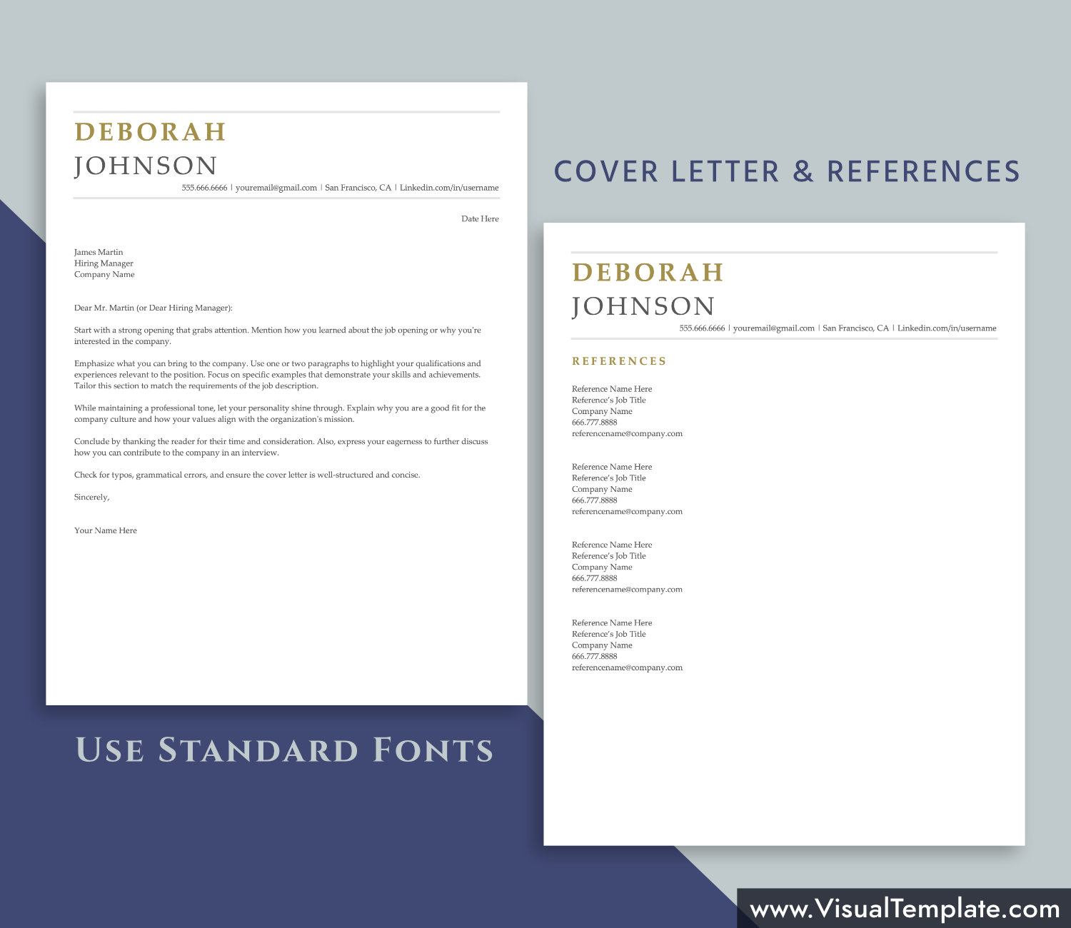 visualtemplate.com-ATS Resume Template