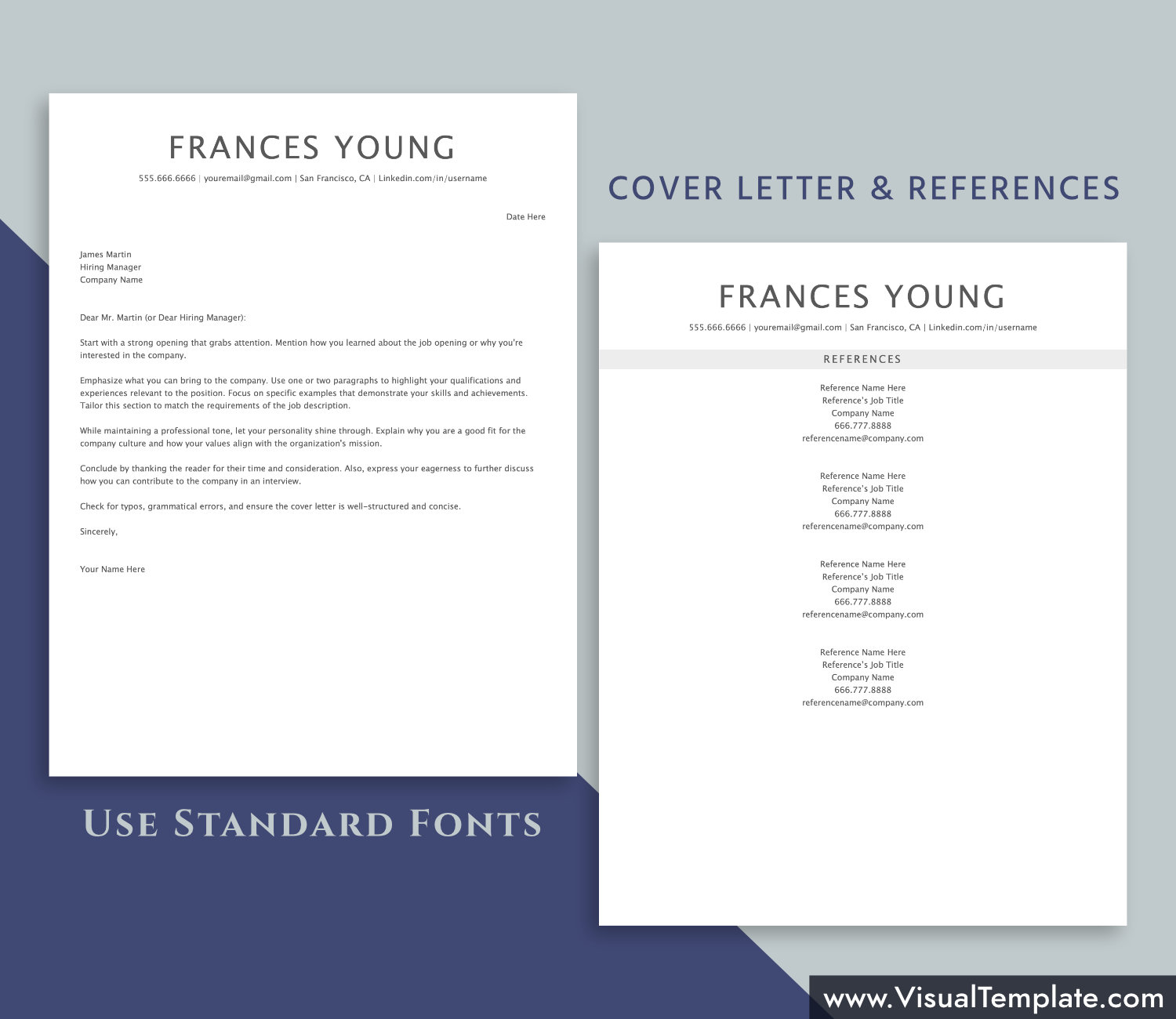 visualtemplate.com-ATS Resume Template