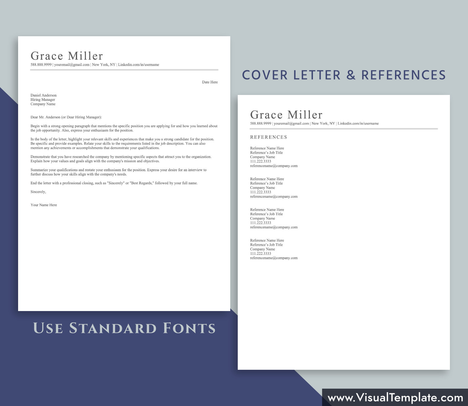 visualtemplate.com-ATS Resume Template