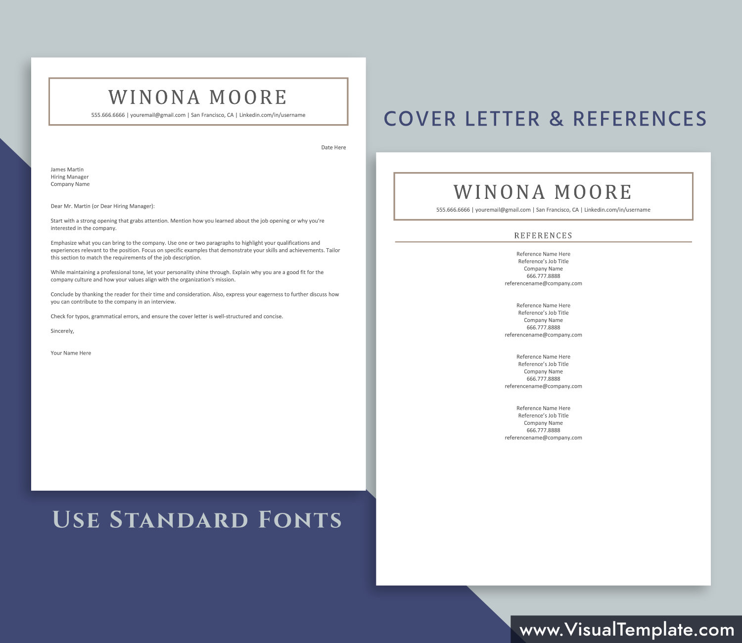 visualtemplate.com-ATS Resume Template