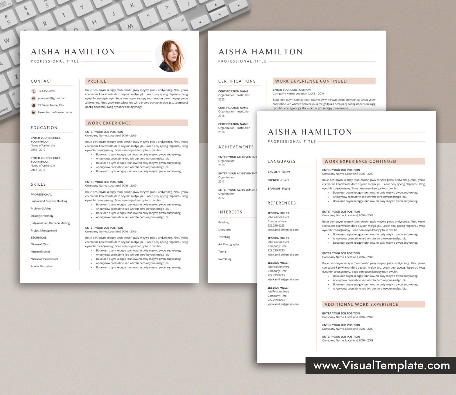 Resume Template for Microsoft Word