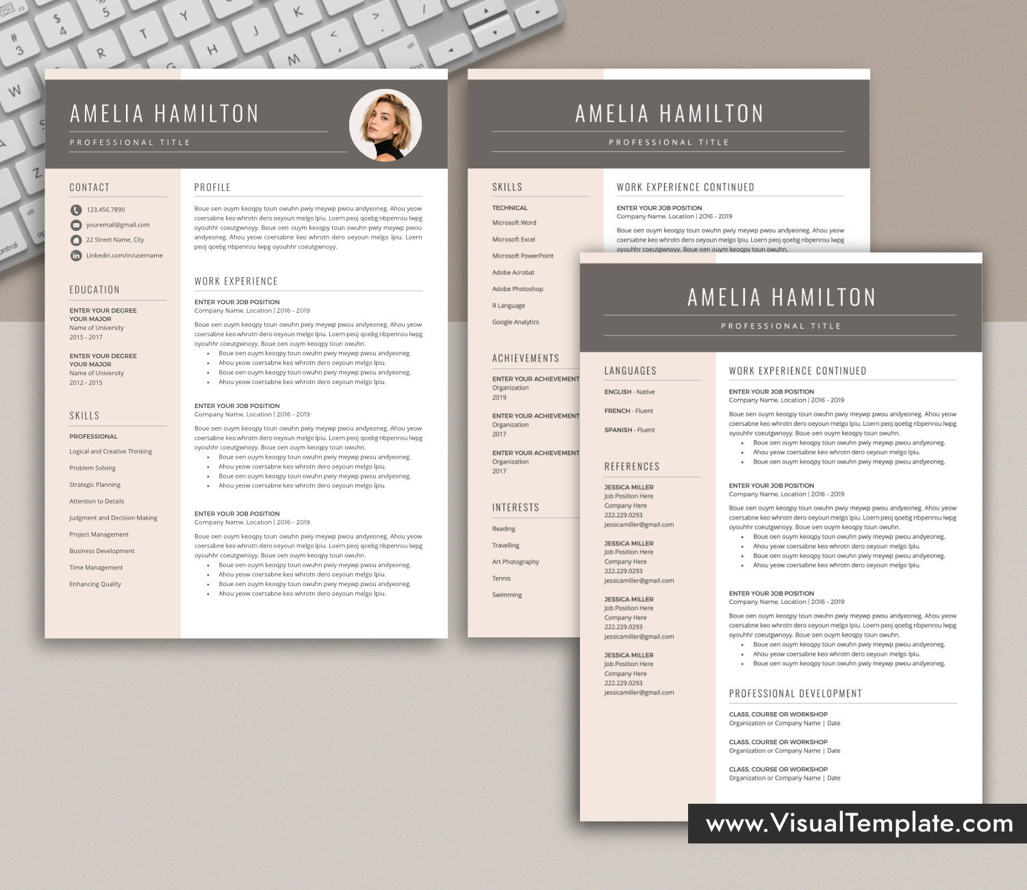 Resume Template for Microsoft Word
