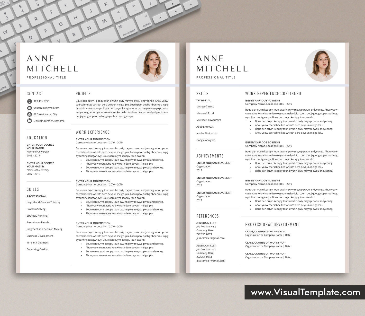 Resume Template for Microsoft Word
