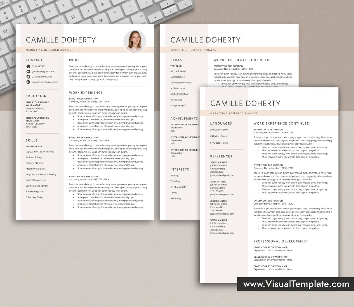 Resume Template for Microsoft Word