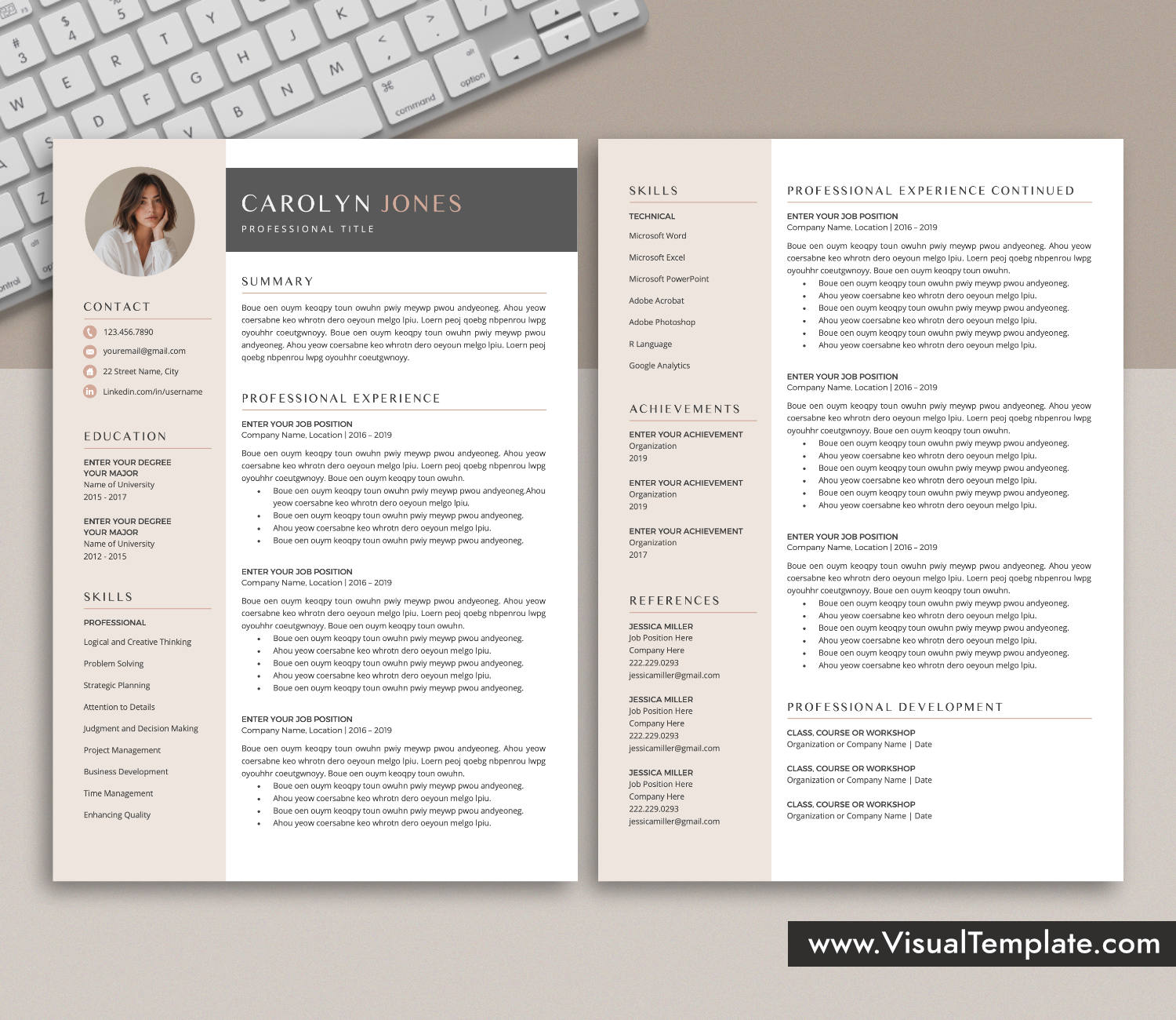 Resume Template for Microsoft Word