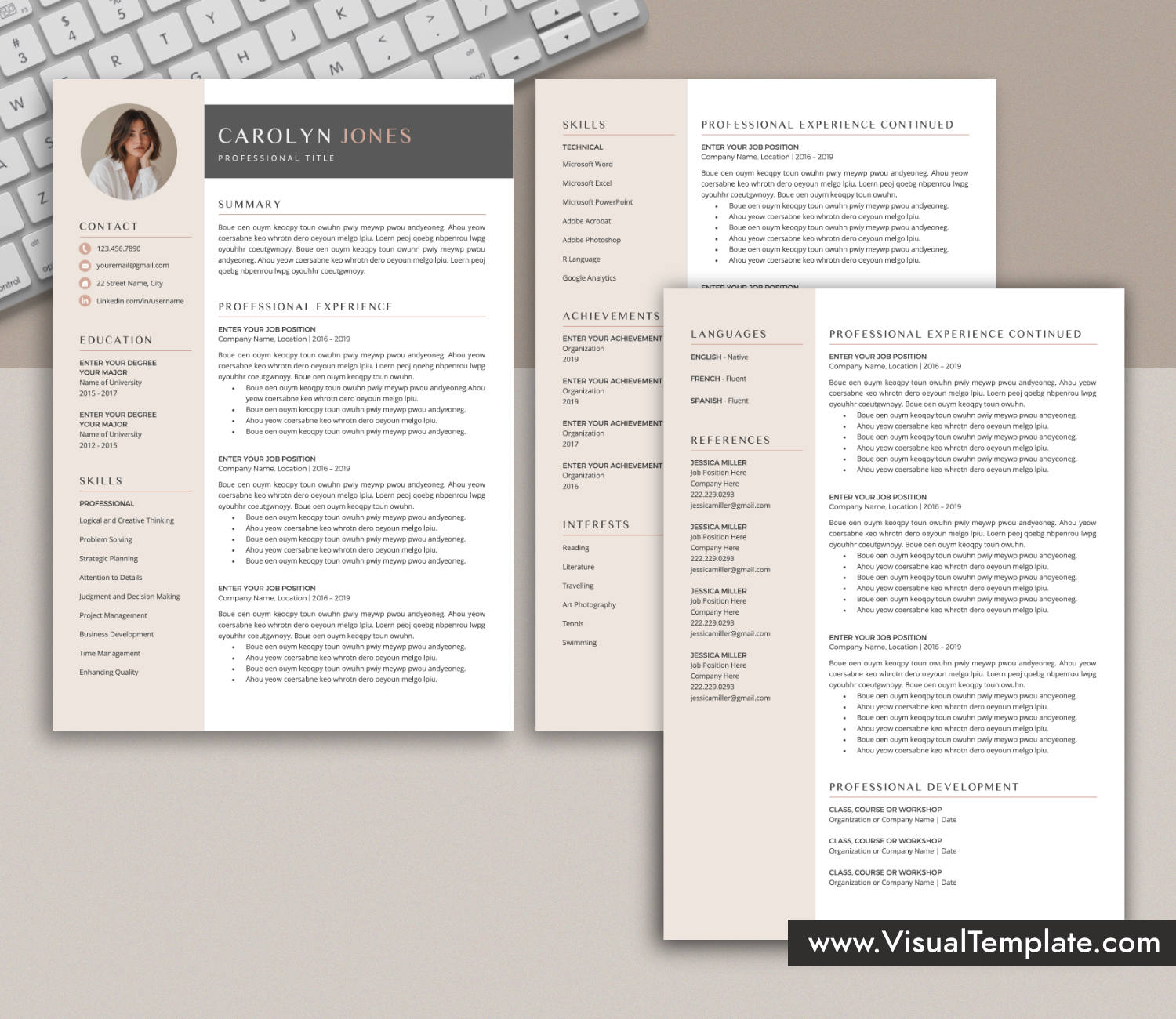 Resume Template for Microsoft Word