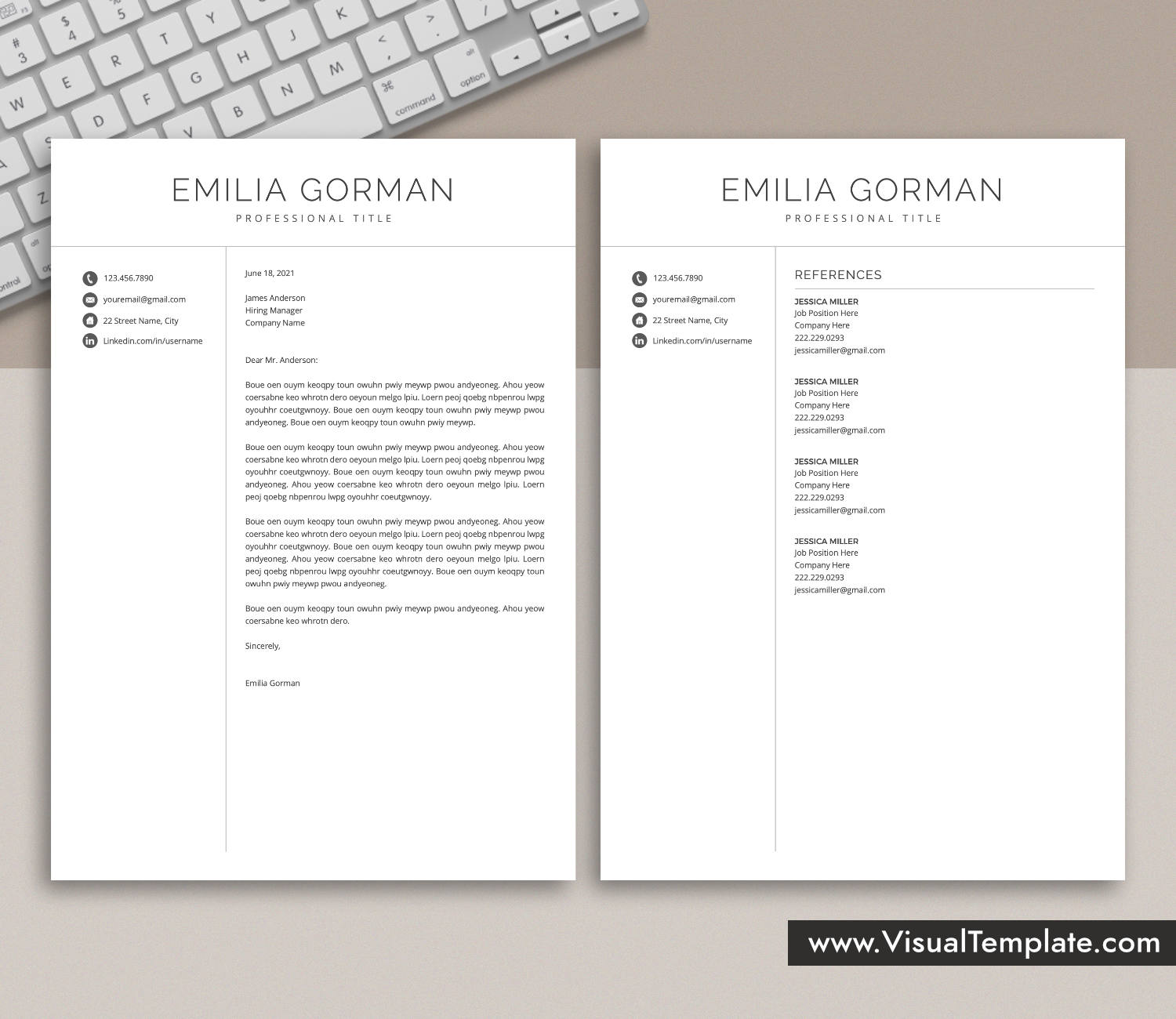 Resume Template for Microsoft Word
