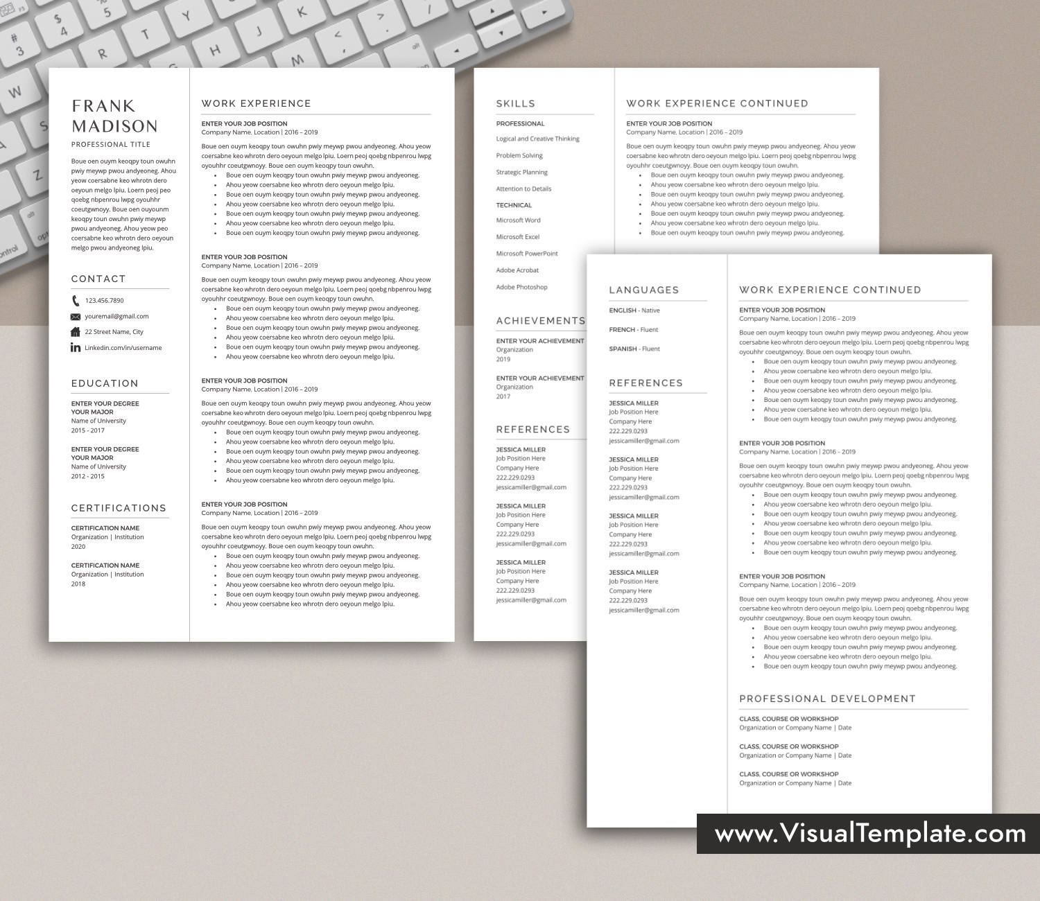 Resume Template for Microsoft Word