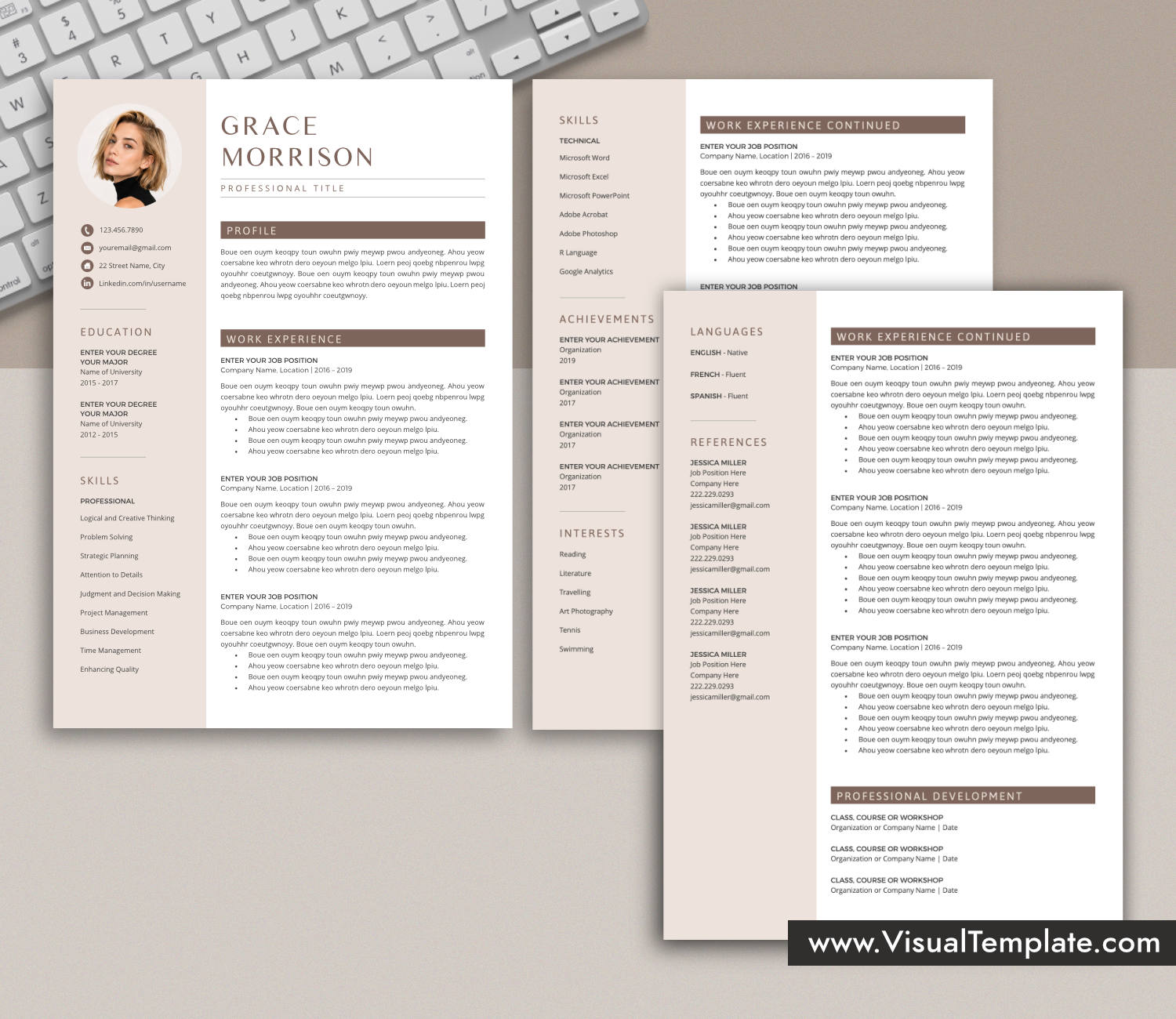 Resume Template for Microsoft Word