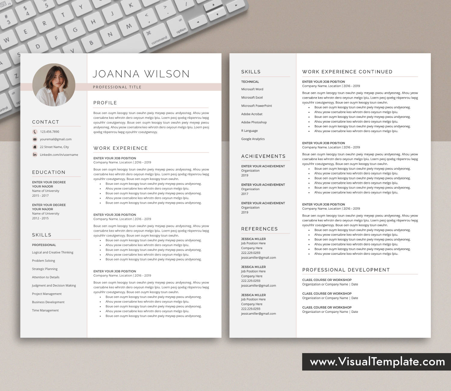 Resume Template for Microsoft Word