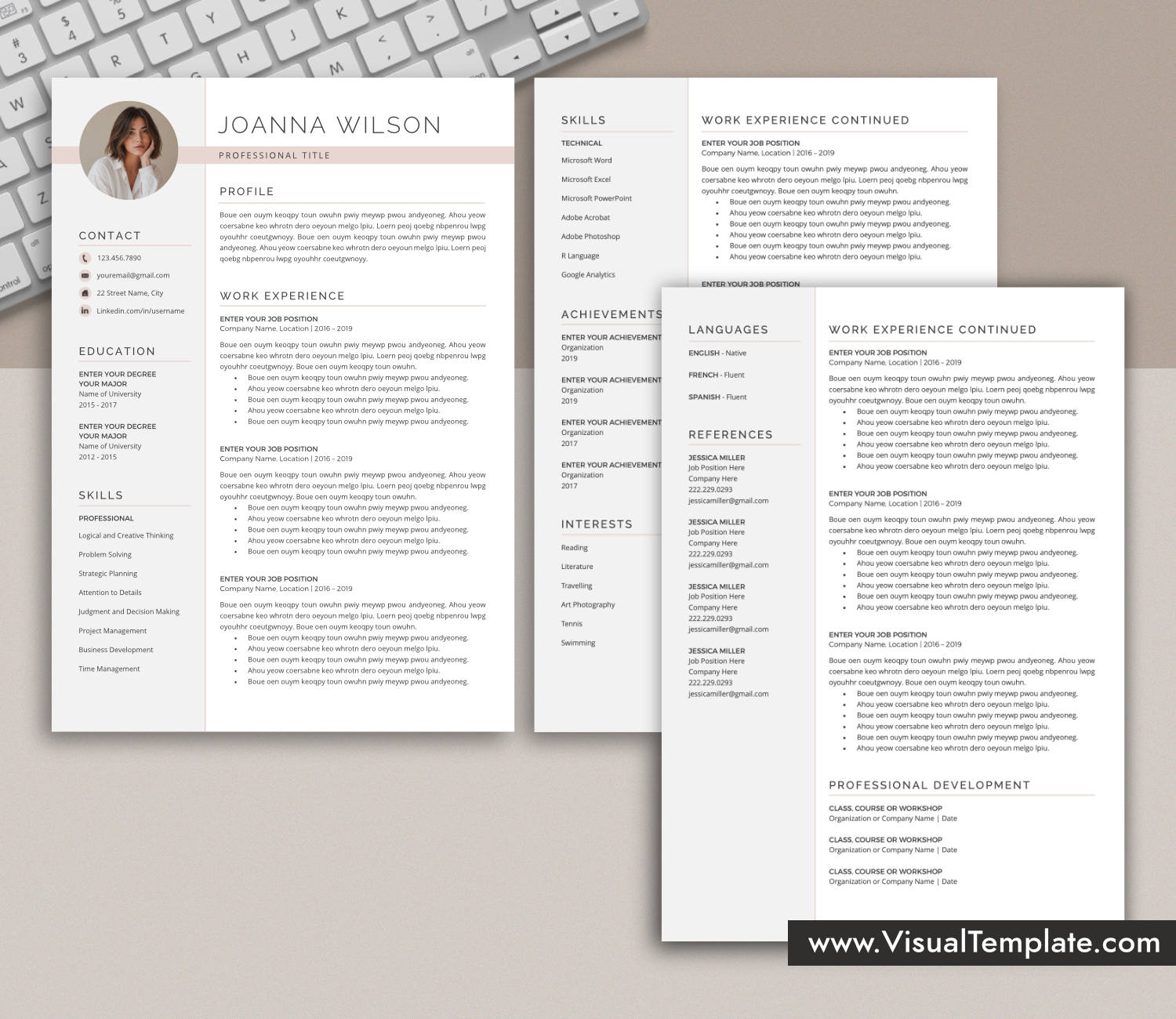 Resume Template for Microsoft Word