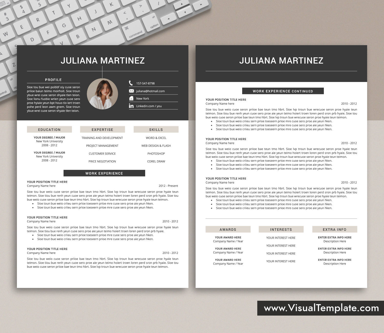 Resume Template for Microsoft Word