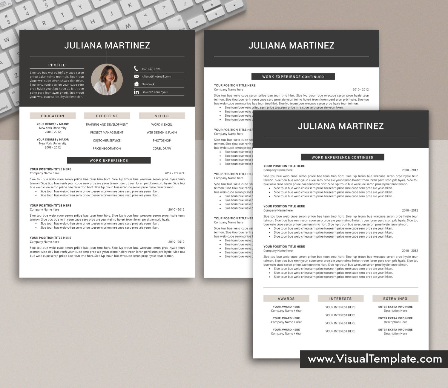 Resume Template for Microsoft Word