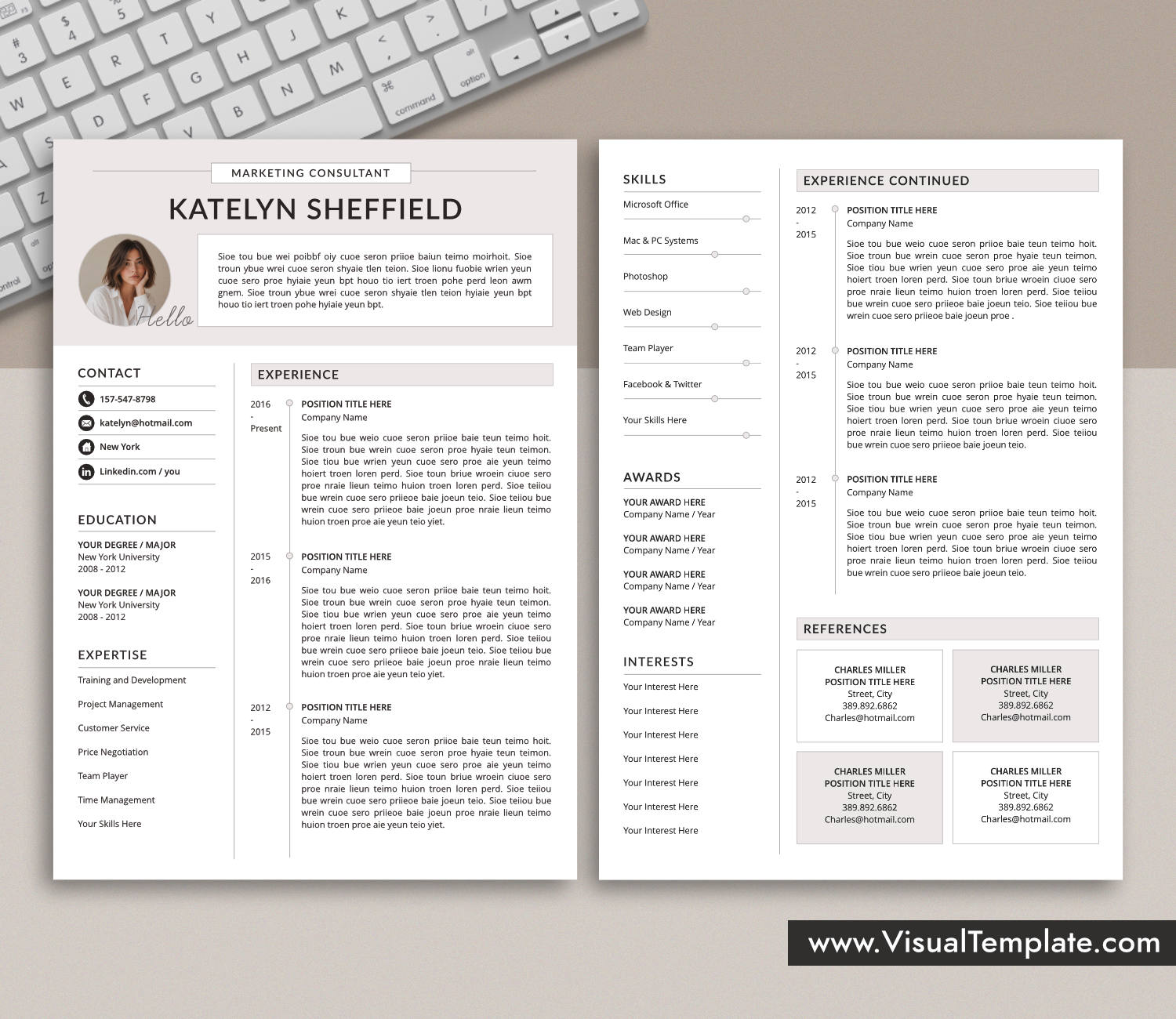 Resume Template for Microsoft Word