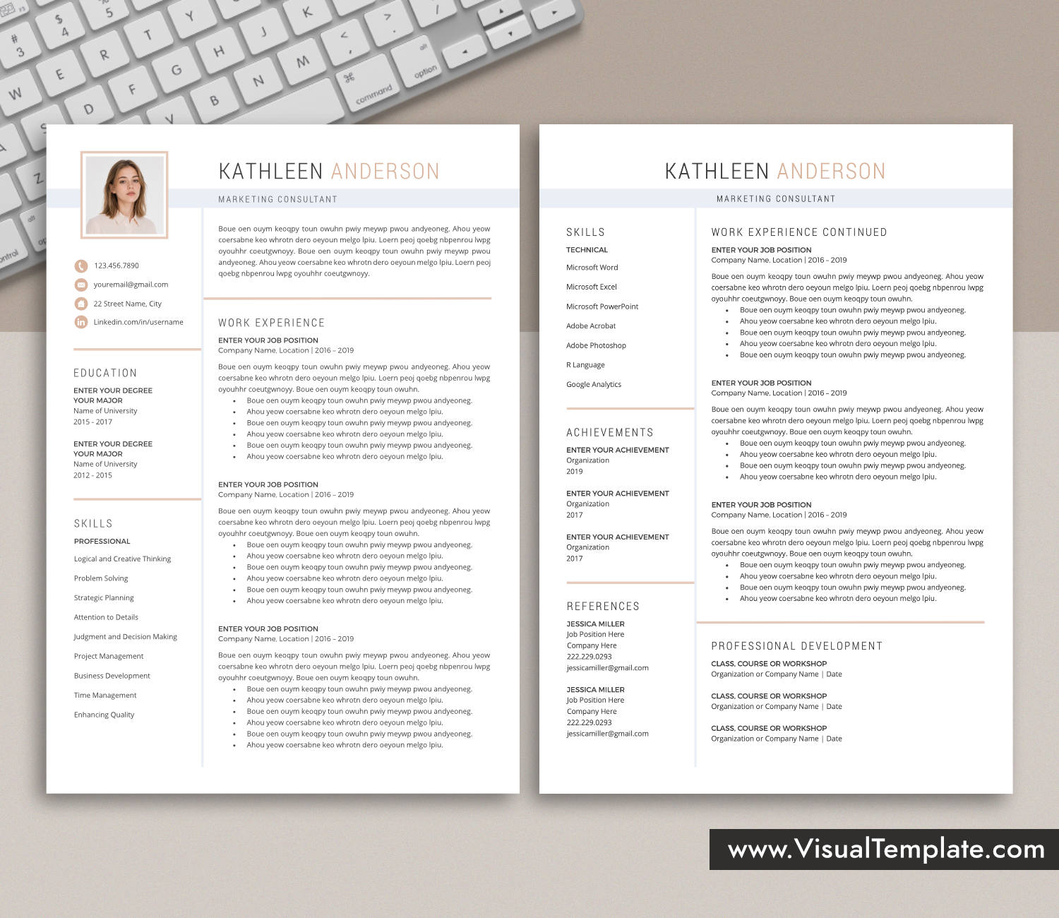Resume Template for Microsoft Word