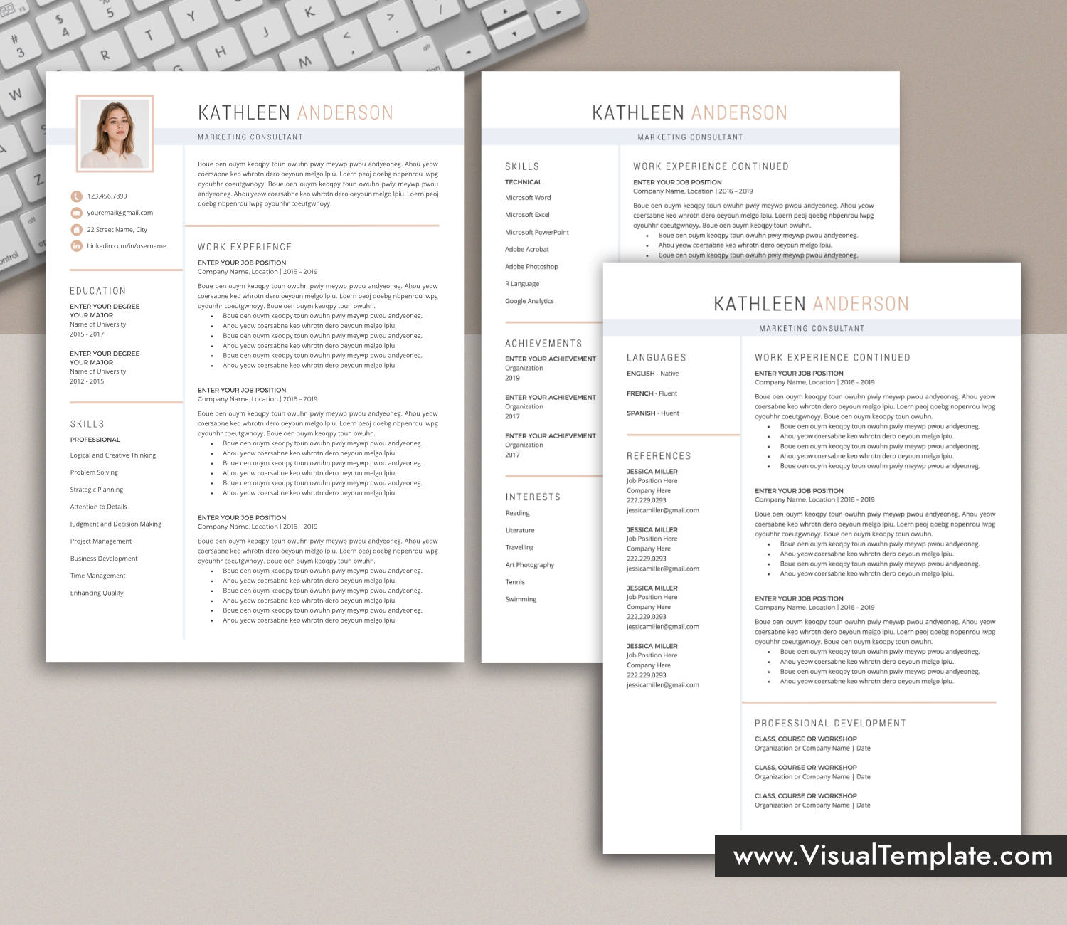 Resume Template for Microsoft Word