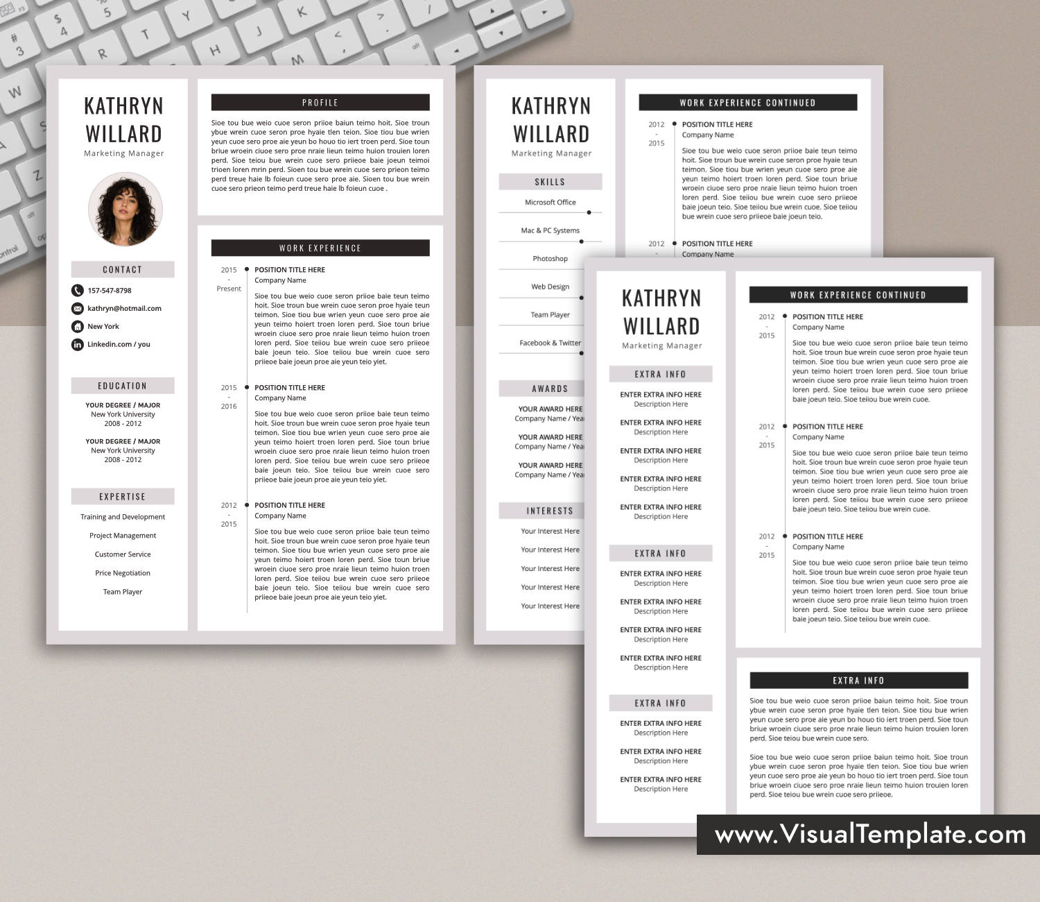 Resume Template for Microsoft Word