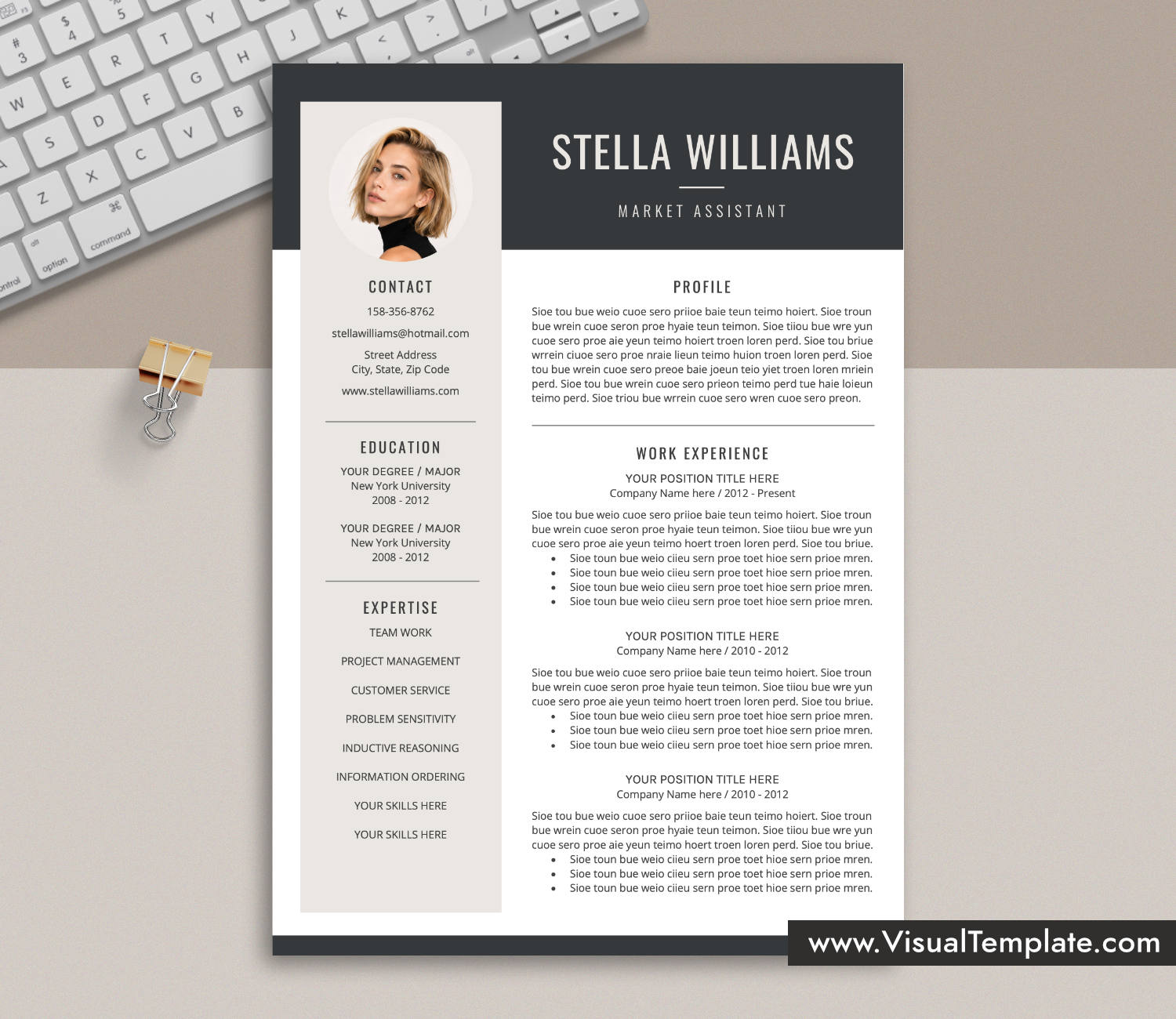 Resume Template for Microsoft Word