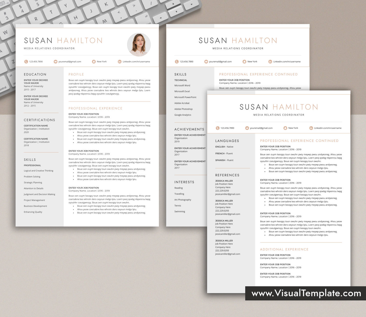 Resume Template for Microsoft Word