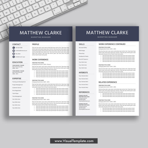 best mac fonts for resumes